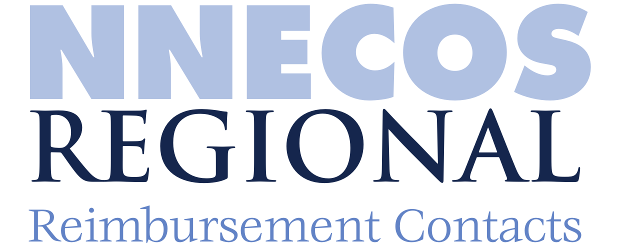 NNECOS Regional Reimbursement Contacts